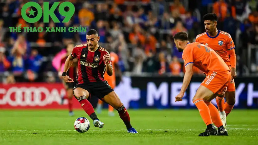Atlanta United đang tỏ ra lép vế so với đội khách (Ảnh: MLS). Atlanta United đang tỏ ra lép vế so với đội khách (Ảnh: MLS).